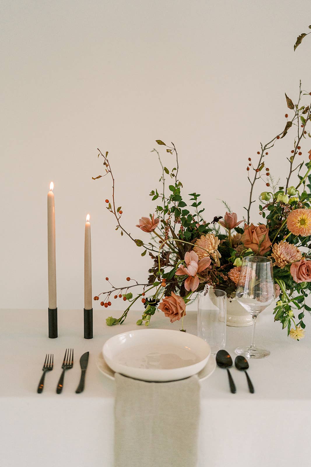Clay Taper Candles - 14 inch