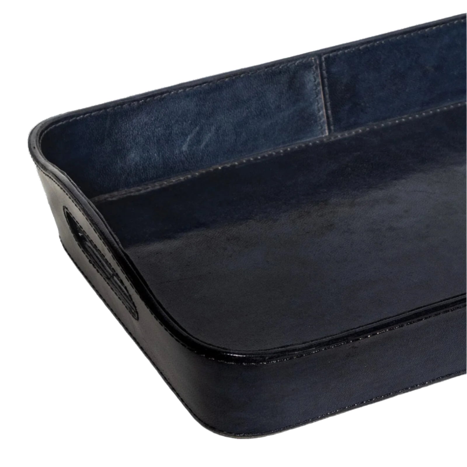 Derby Parlor Leather Tray