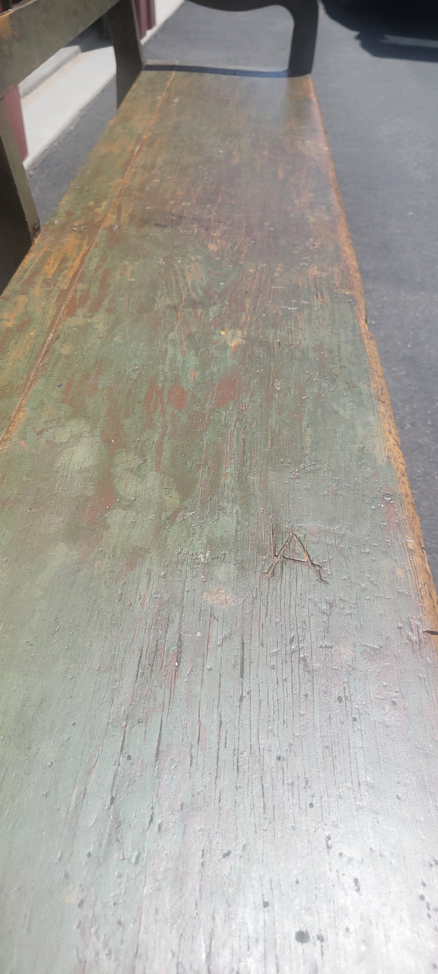 Vintage Wood Bench