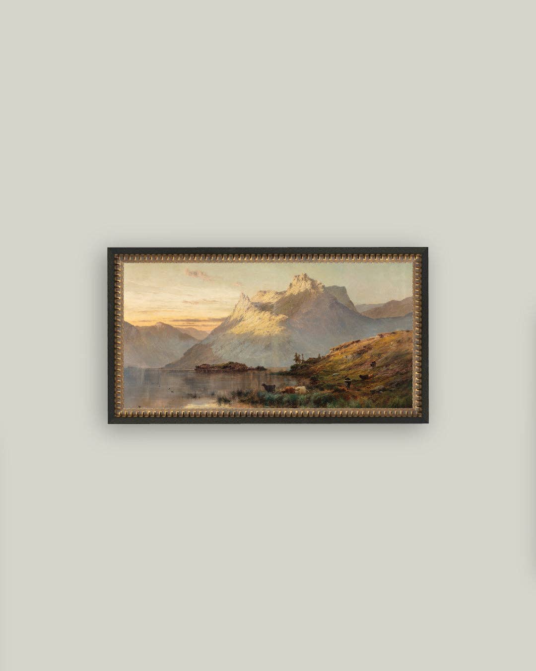 Peaks of the Western Highlands Framed Art