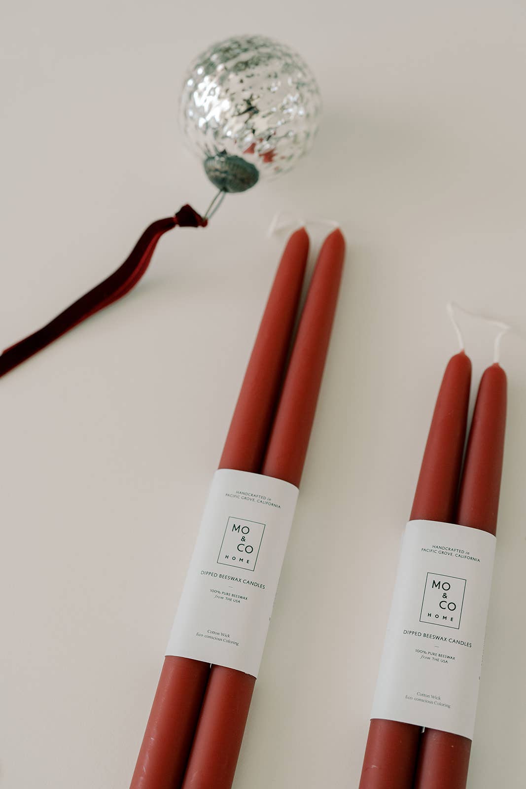 Berry Red Taper Candles 14 Inch