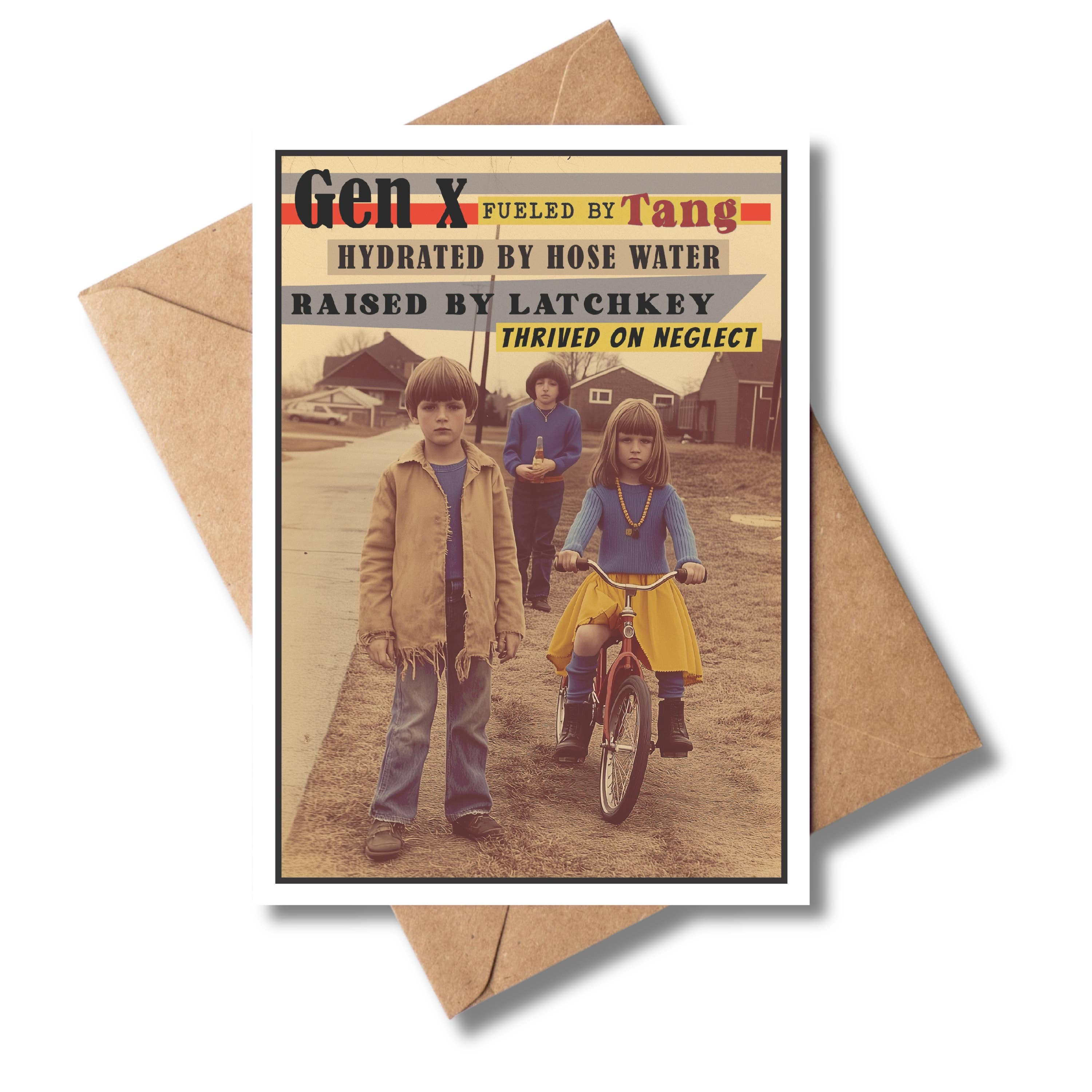 Greeting Card - Happy Birthday Gen X