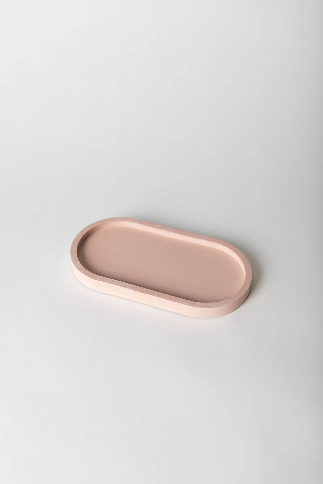 Concrete Candle Tray – Colored Base for Candle Display & Styling: Navy