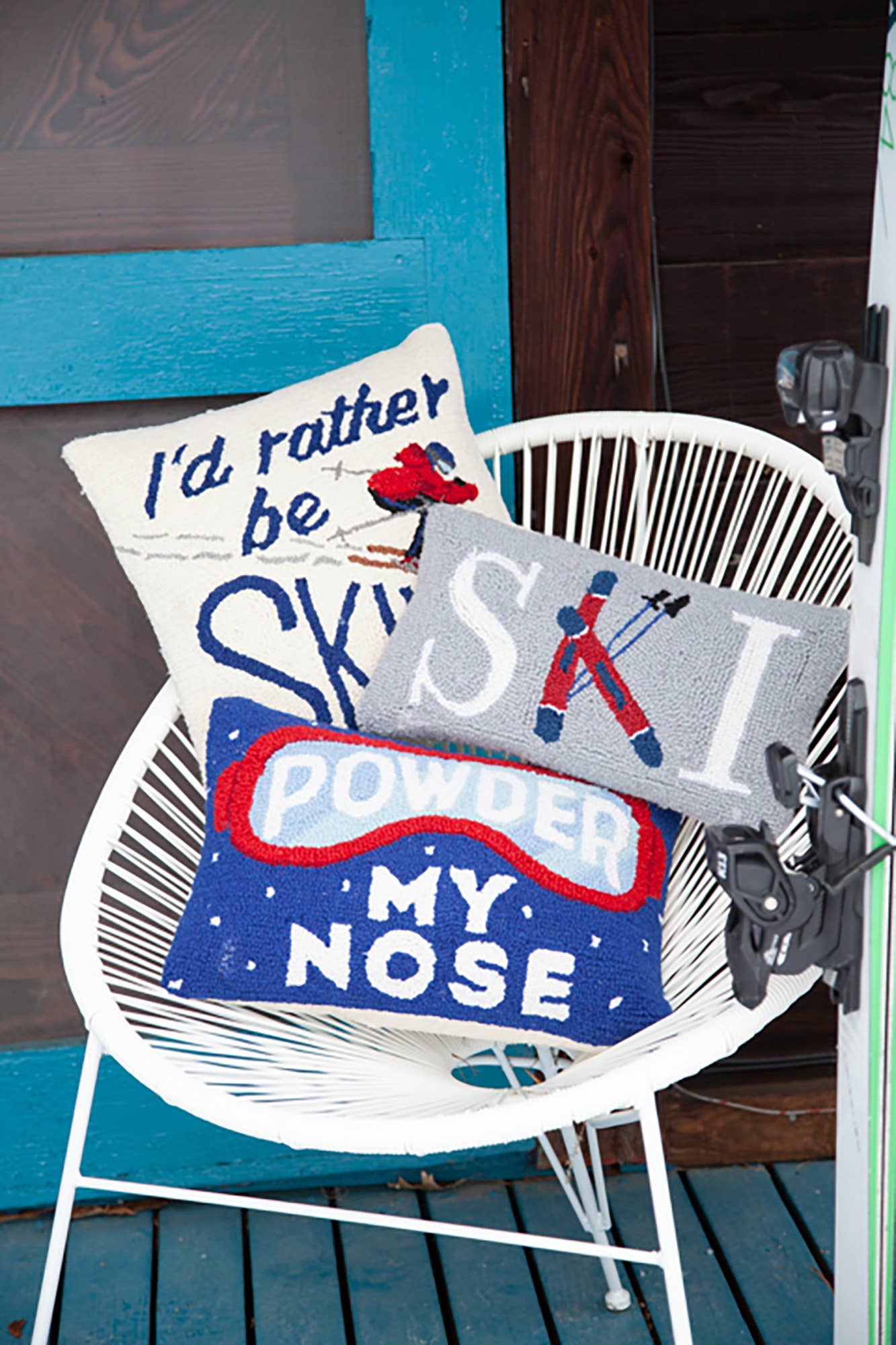 Ski Hook Pillow
