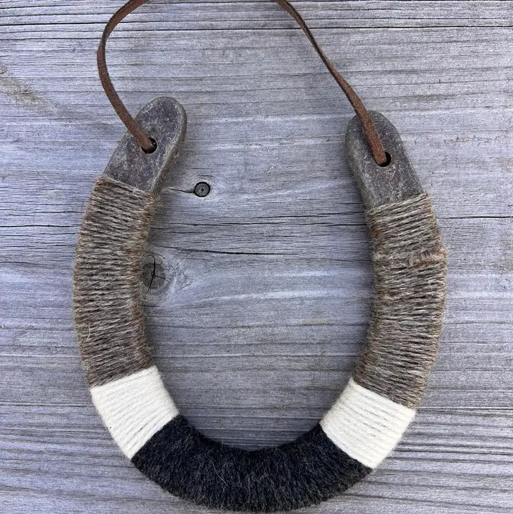 Upcycled Lucky Horseshoes