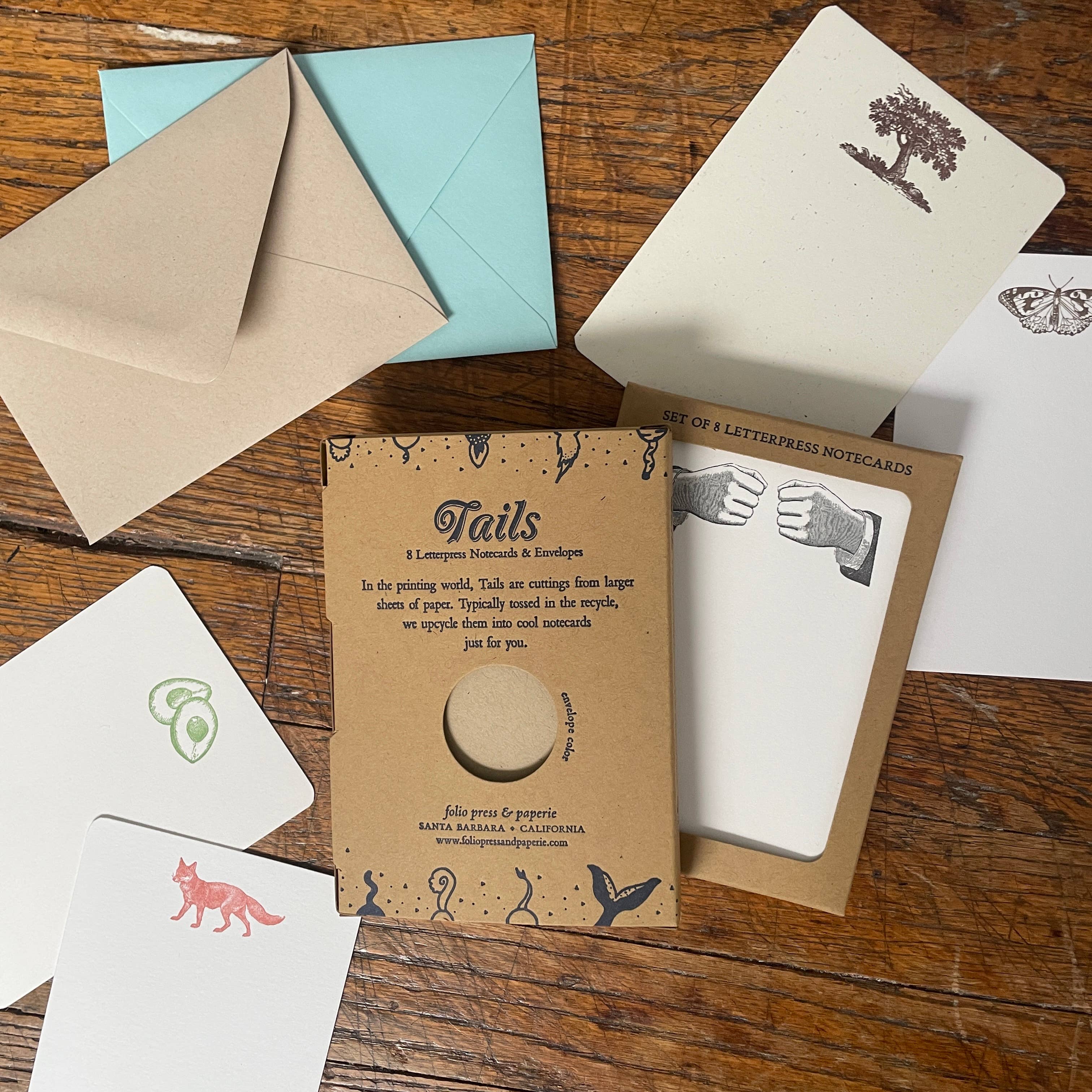 Mountains - Tails Boxed Notecards