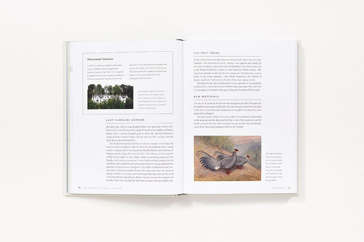 History Of Fly-Fishing In Fifty Flies by Ian Whitelaw