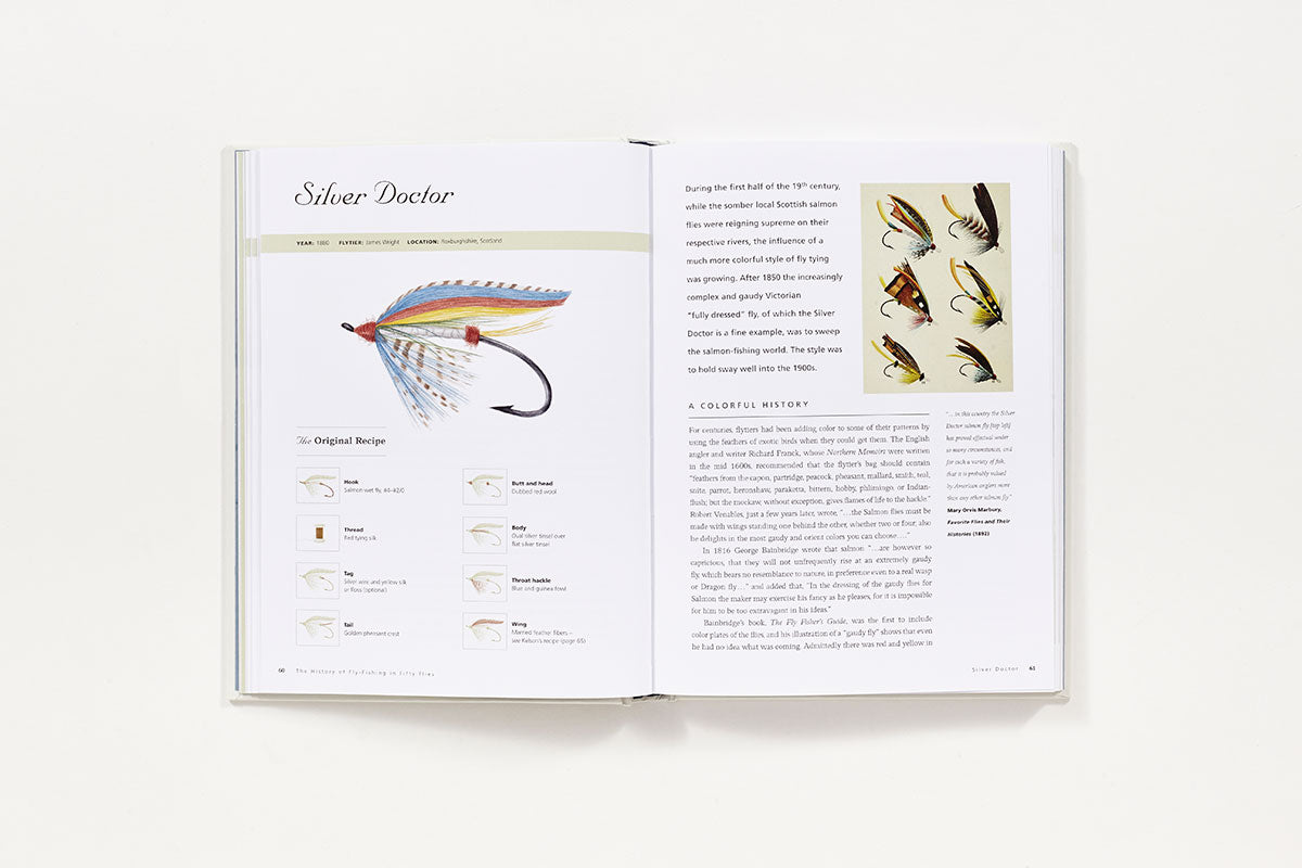 History Of Fly-Fishing In Fifty Flies by Ian Whitelaw