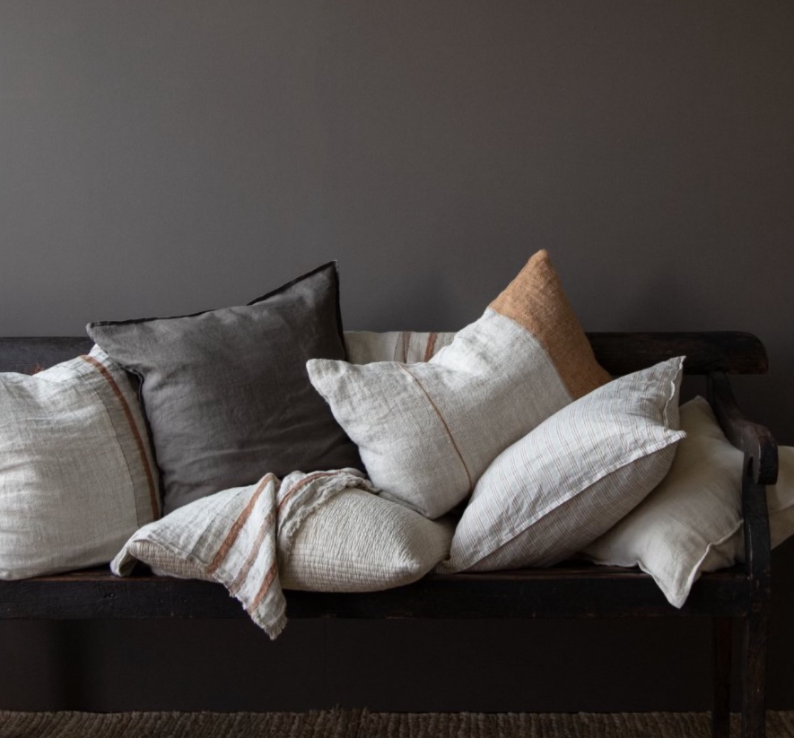 Adrian Lumbar Throw Pillow - Spice
