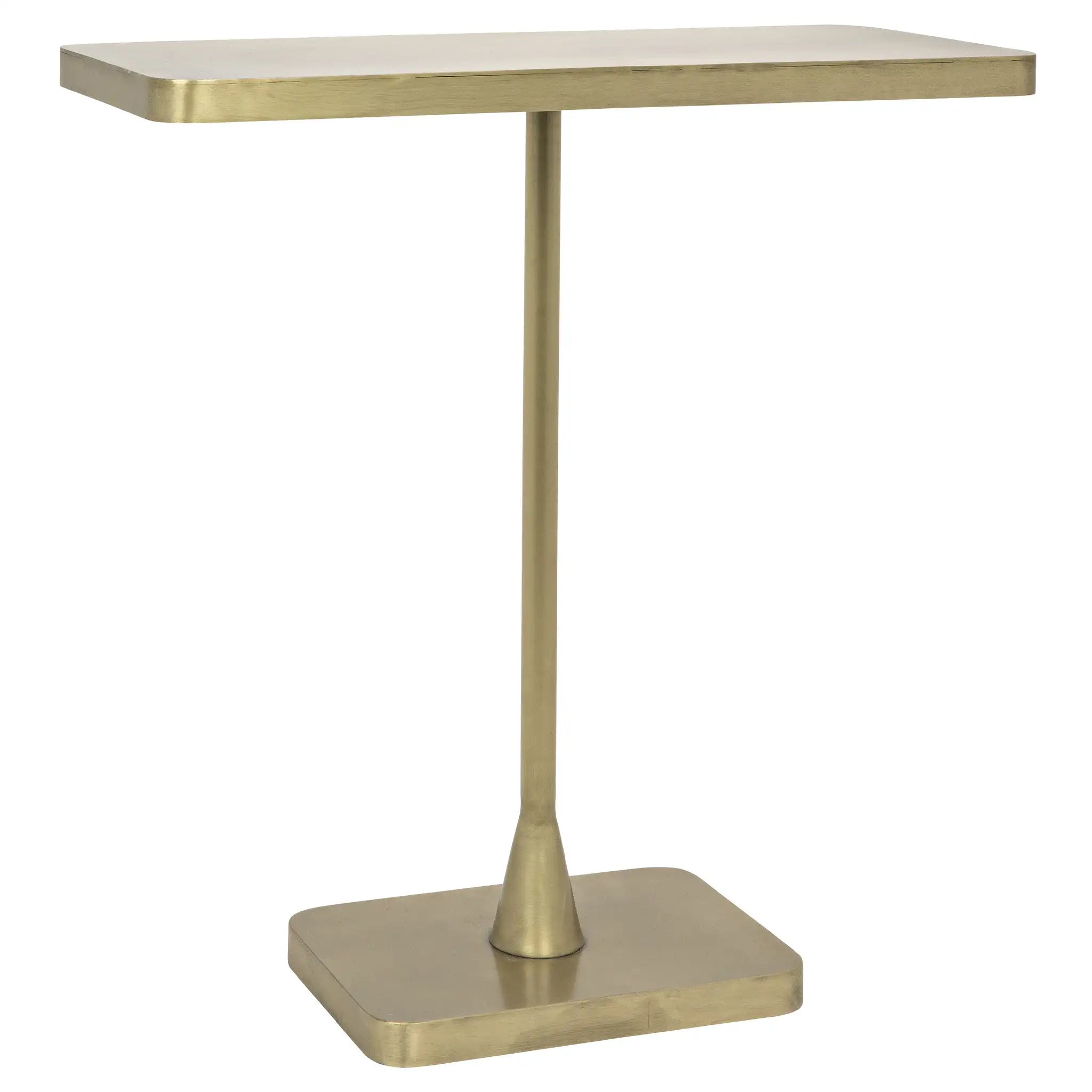 Hild Brass Side Table