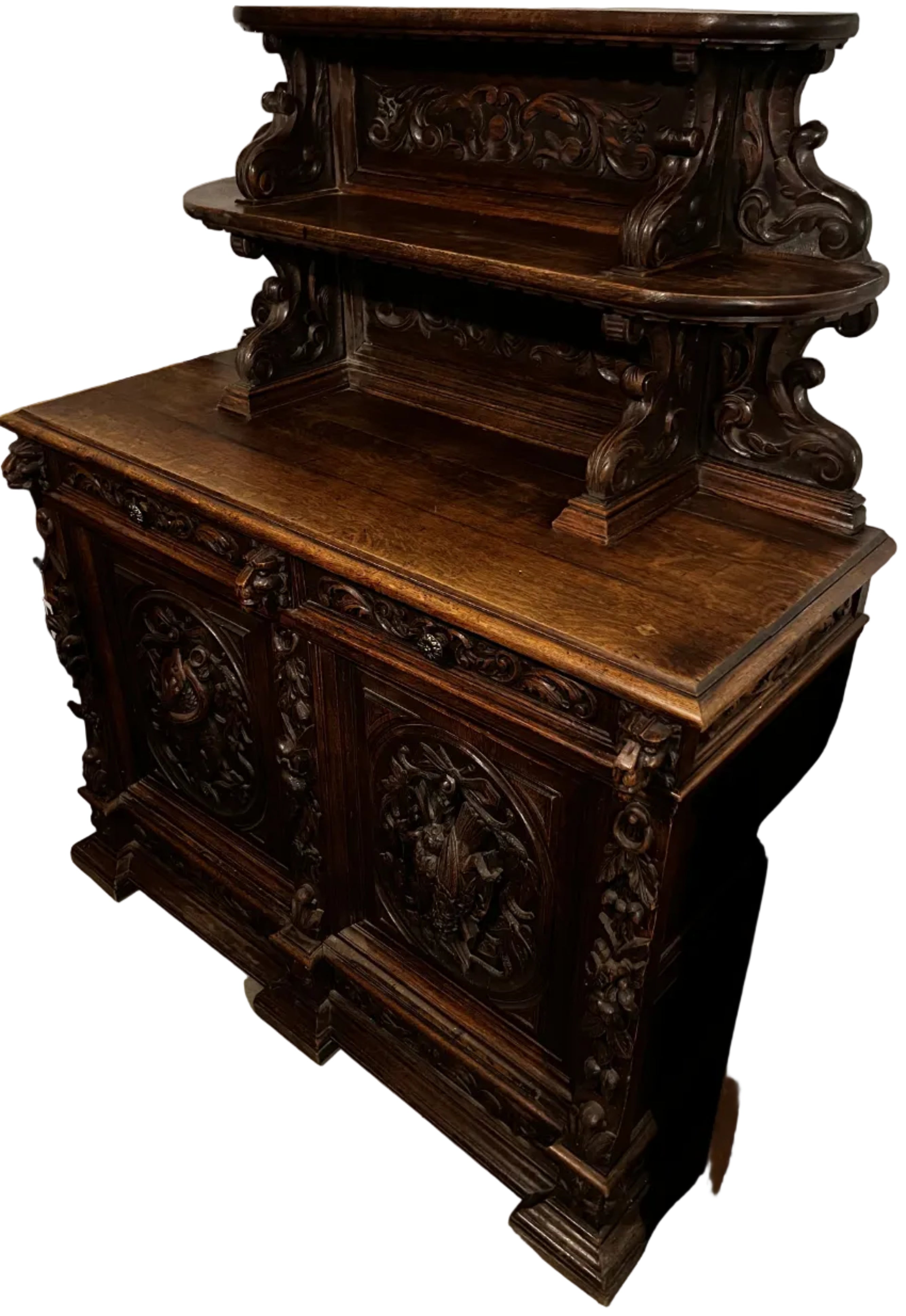 19th Century Renaissance Sideboard