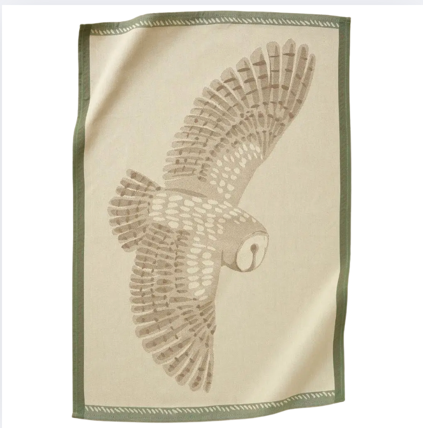 Owl Tea Towel