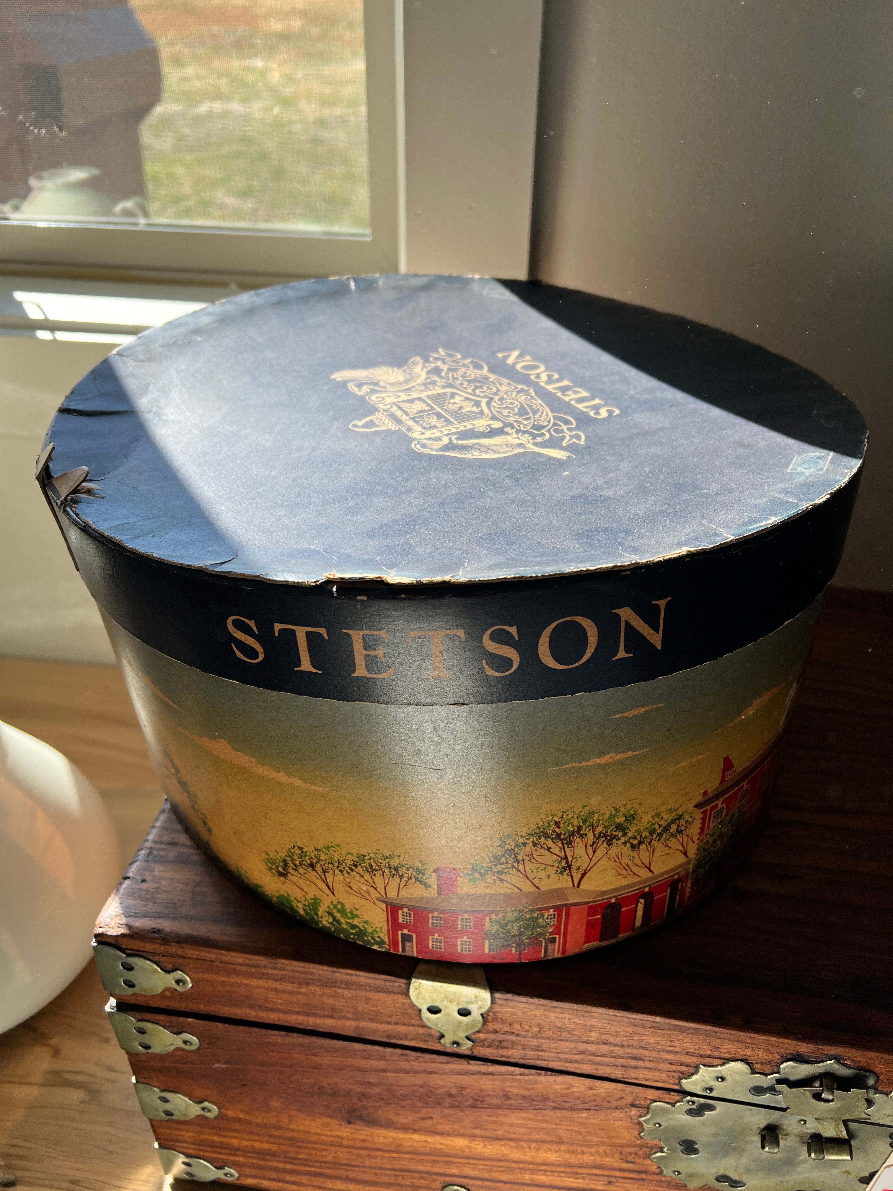 Vintage Stetson Hat Box