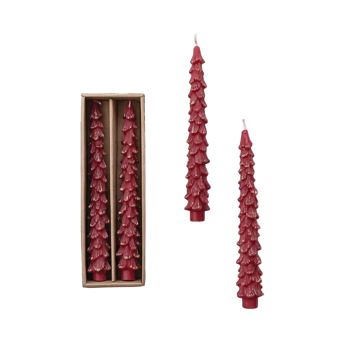 Tree Shaped Taper Candles