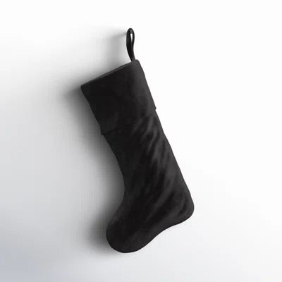 Velvet Holiday Stocking