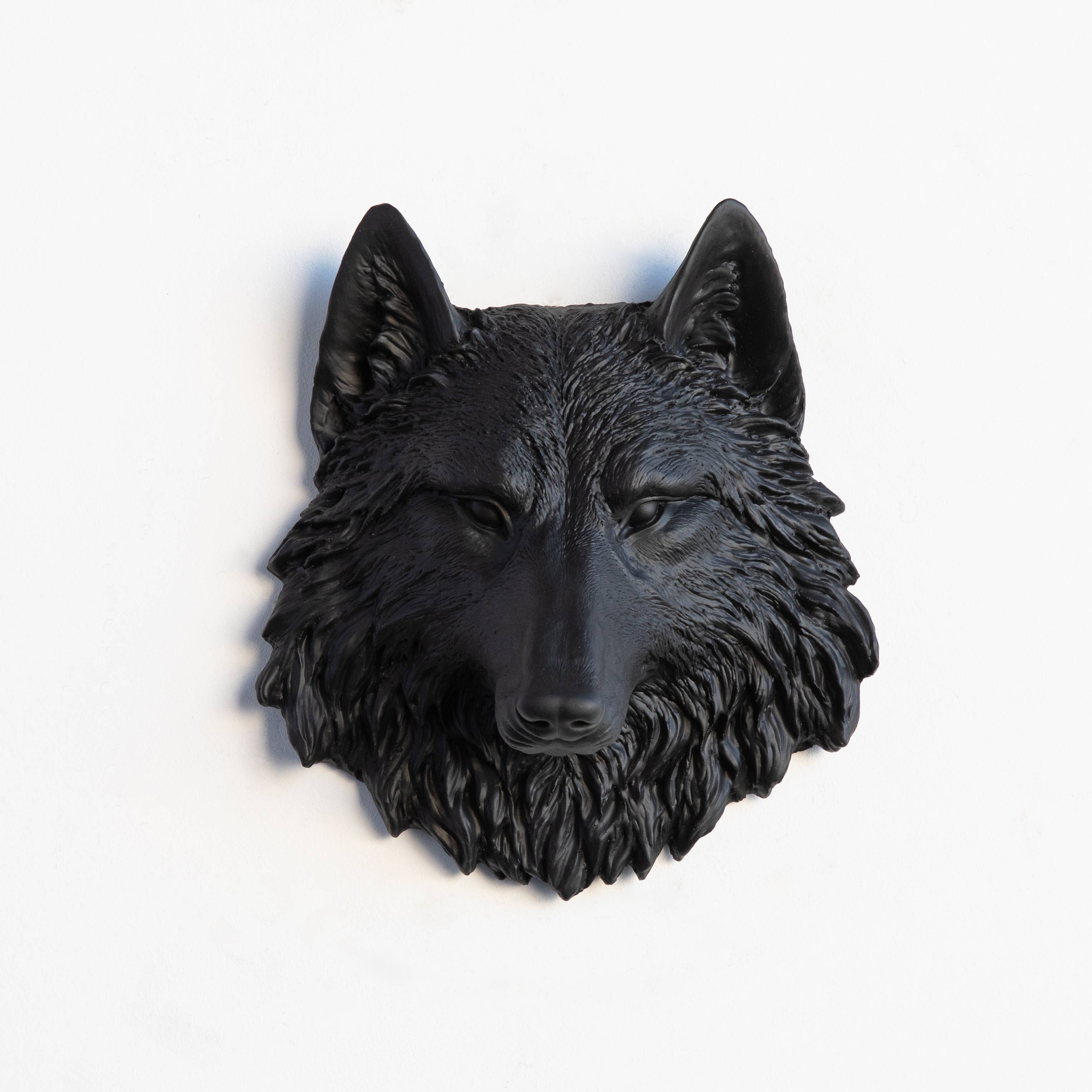 Mini Wolf Head Wall Mount