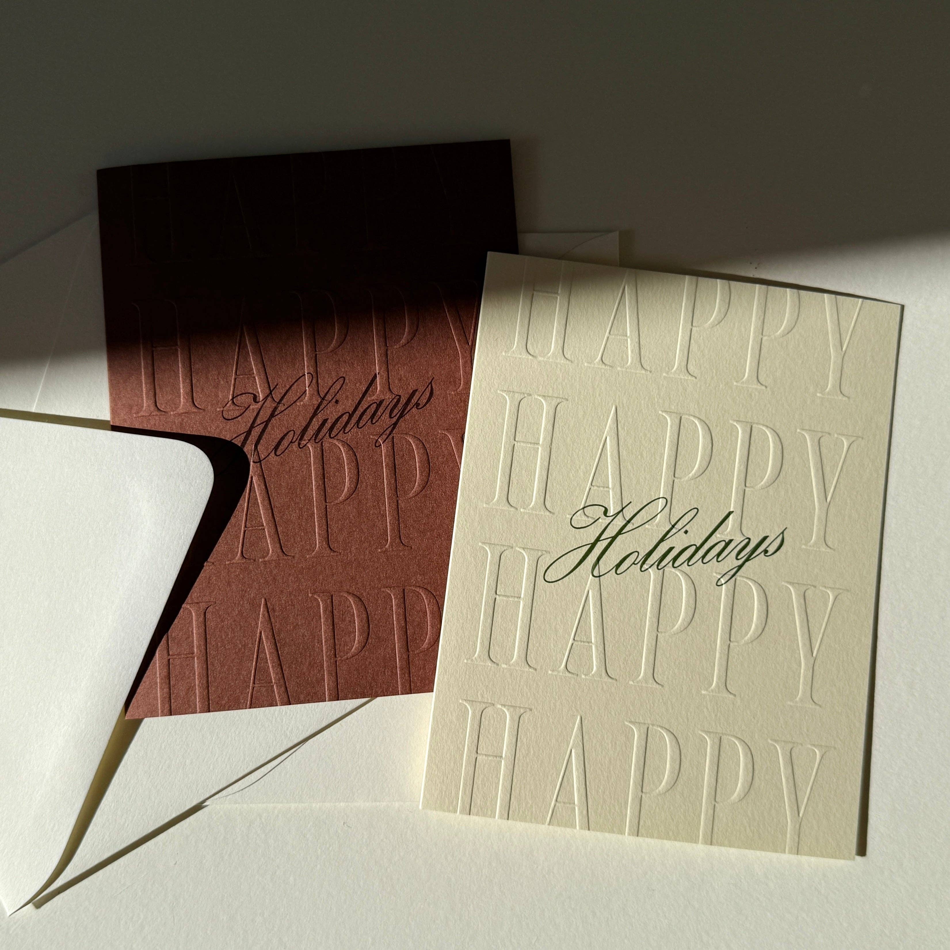 "Happy Holidays" - Greeting Card