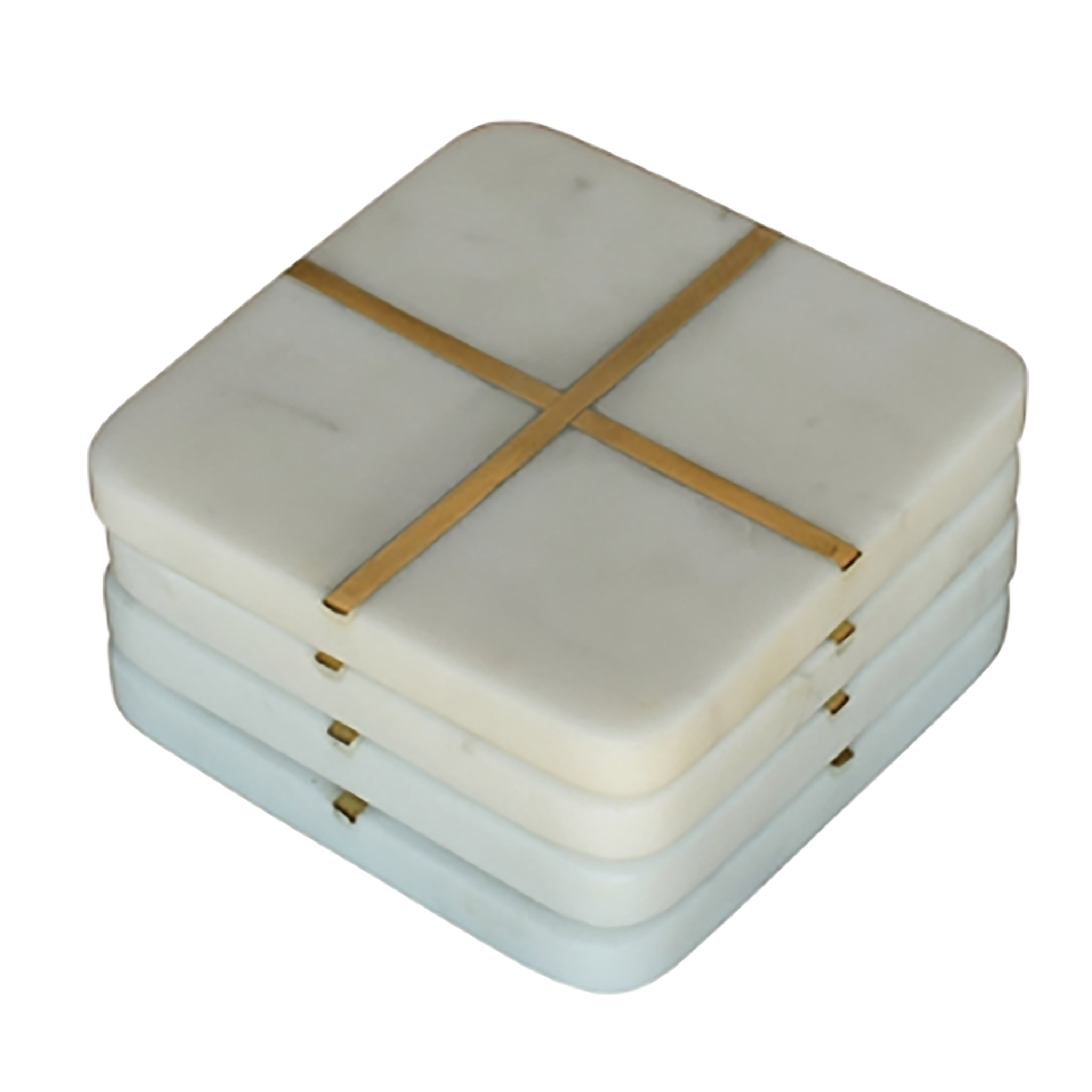 Aperture Coaster Square - Set of 4