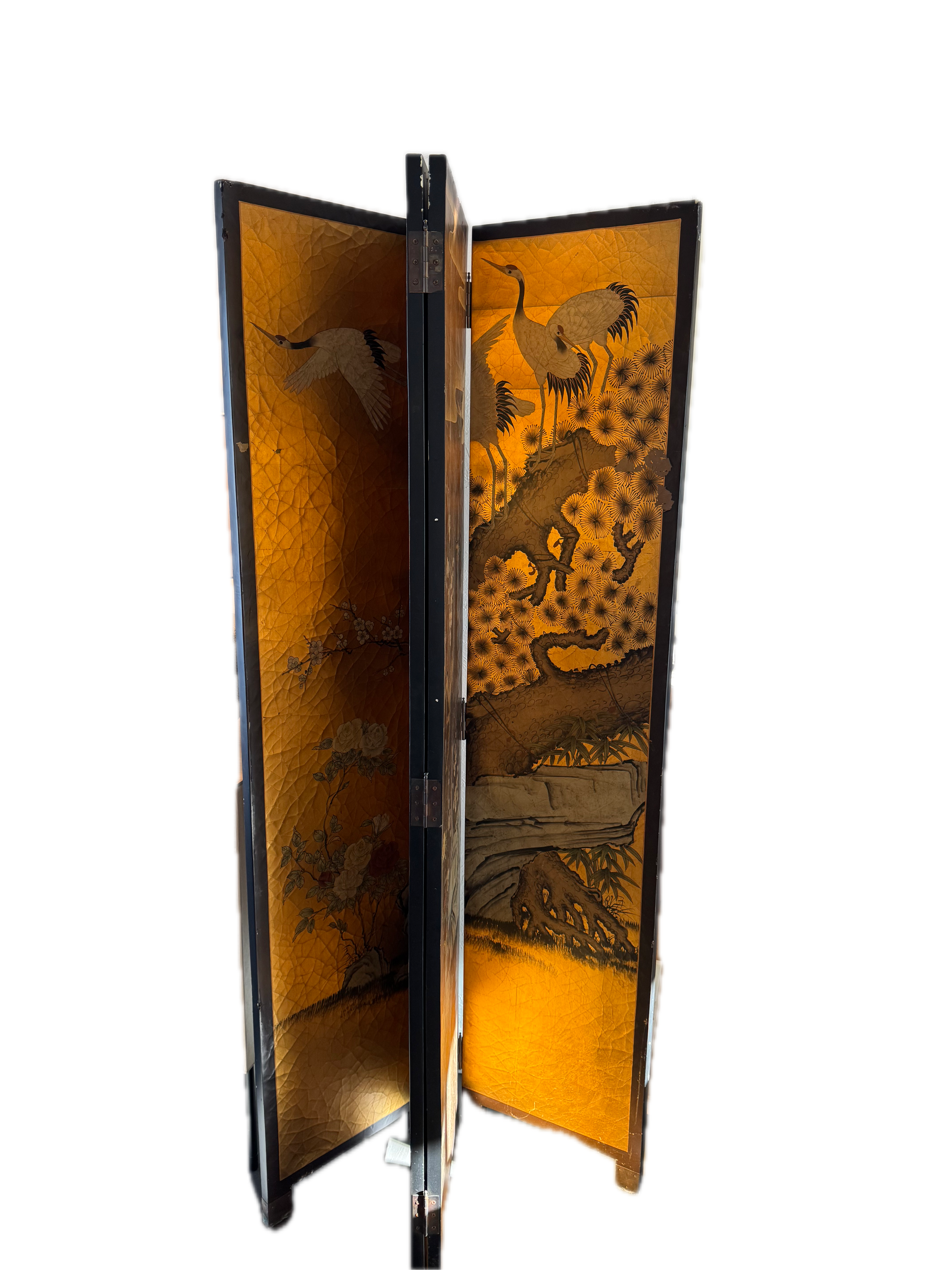Gold Oriental Screen