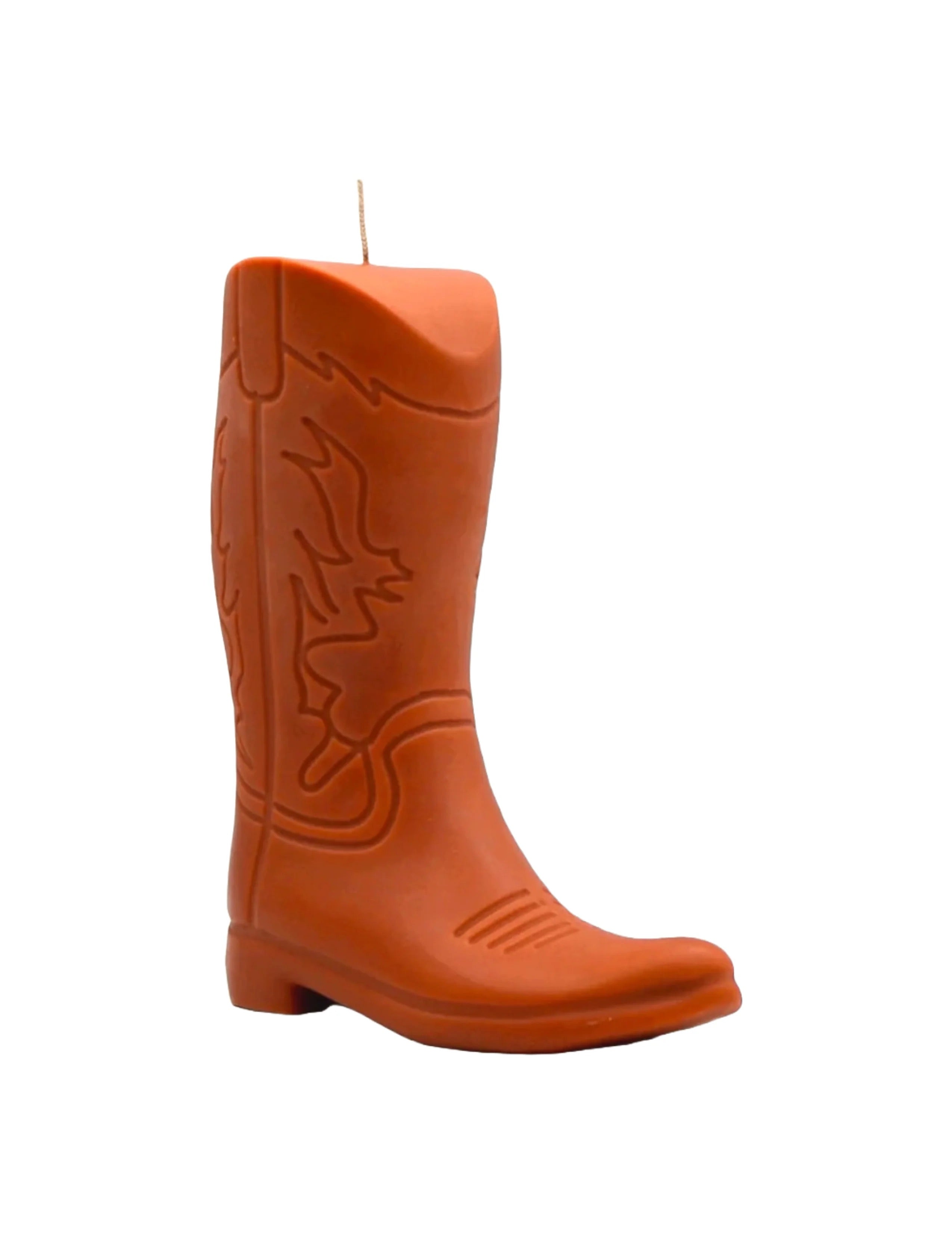Cowboy Boot Candle