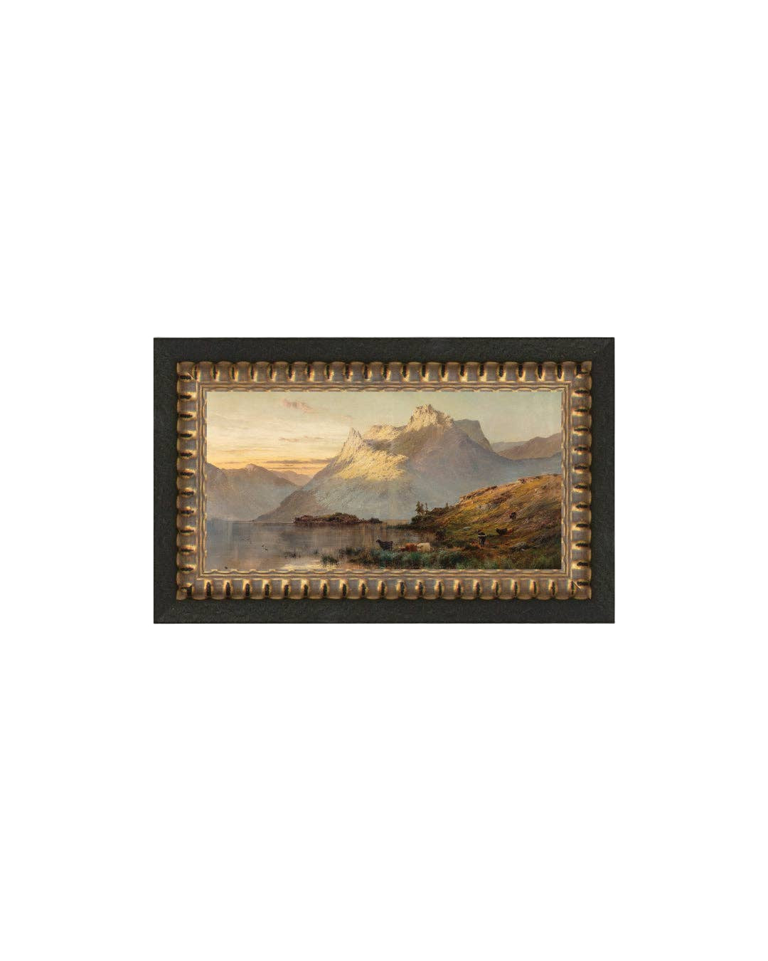 Peaks of the Western Highlands Framed Art