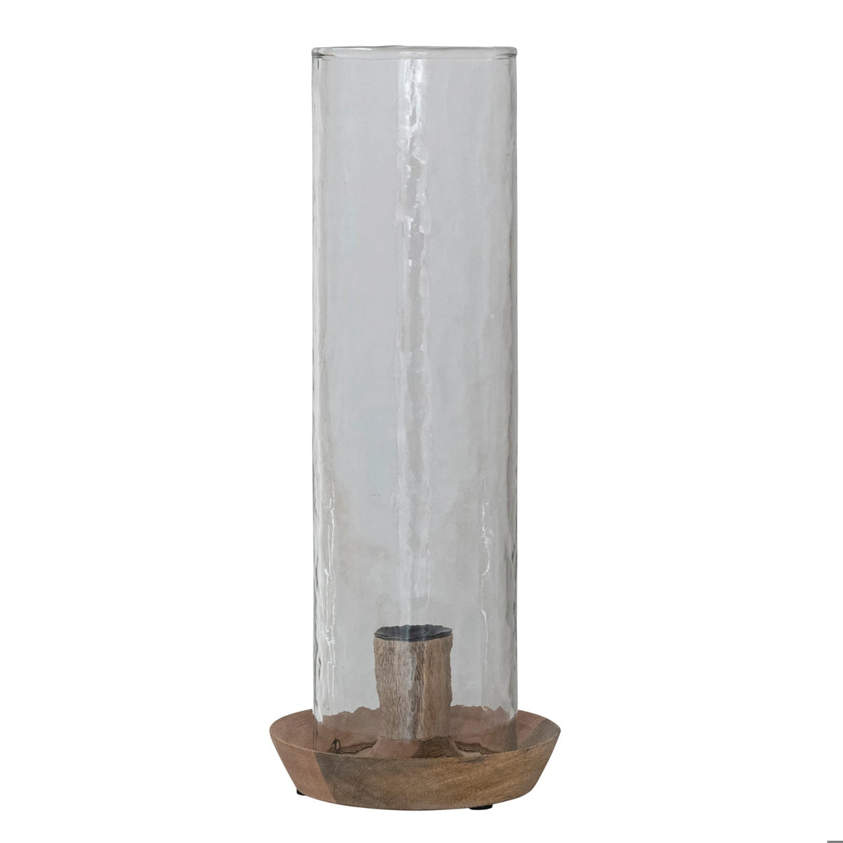 Mango Wood Taper Holder Hurricane