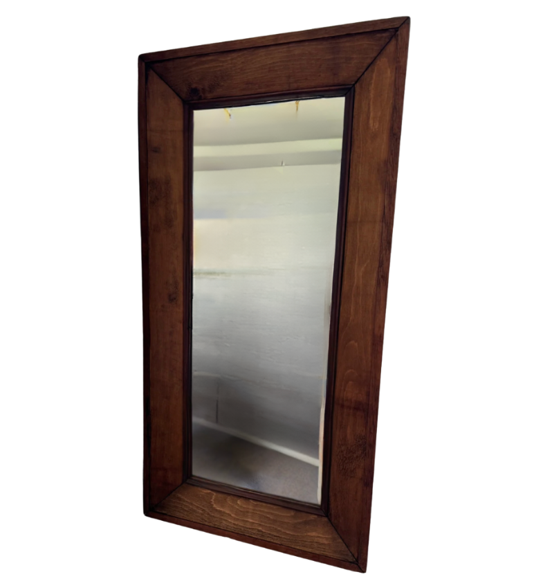 Heart Pine Mirror