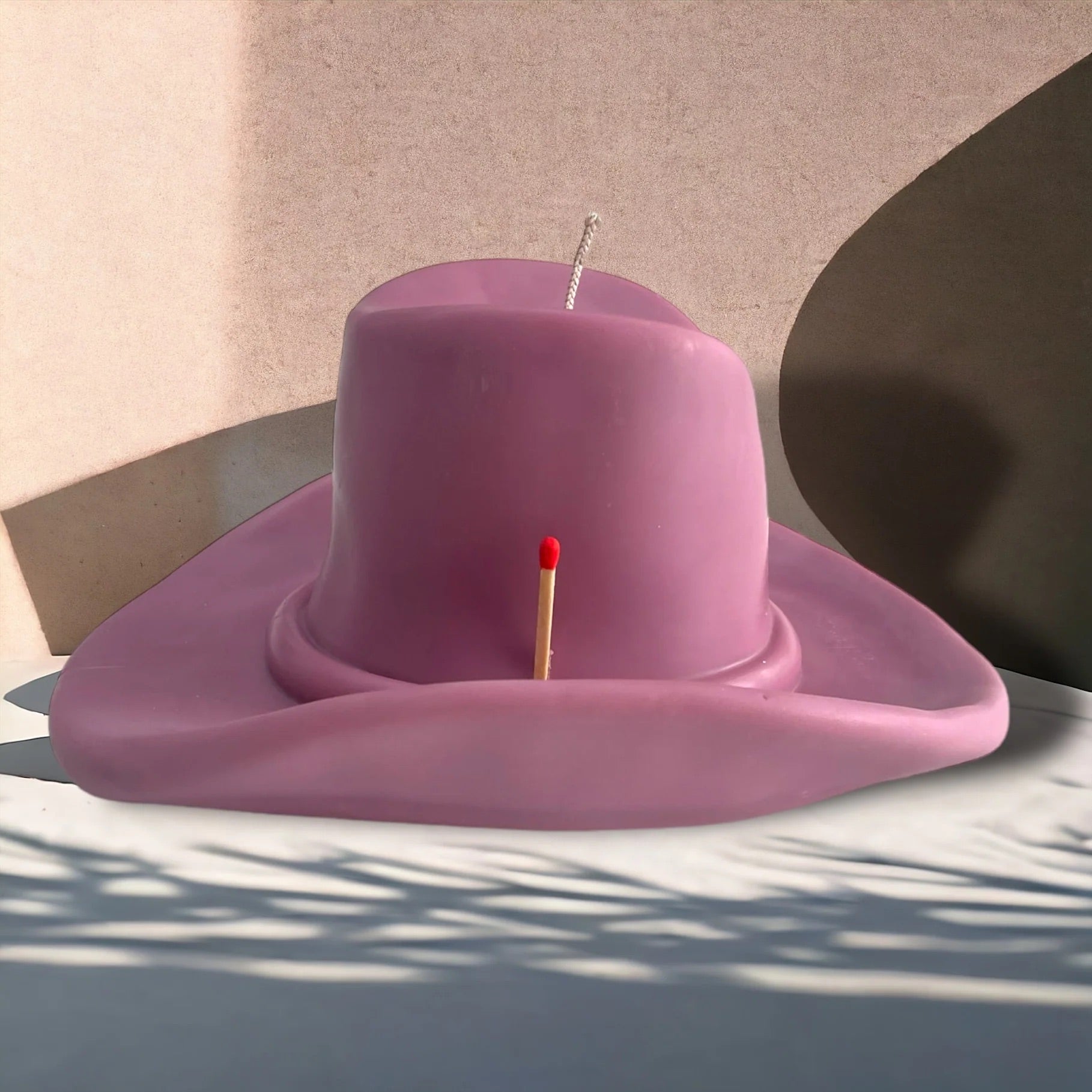 Belle Star Cowboy Hat Candle