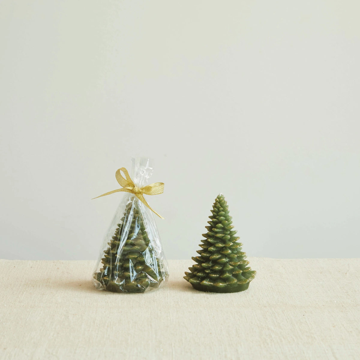 Unscented Tree Shaped Candle
