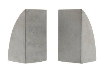Geo Cement Bookends