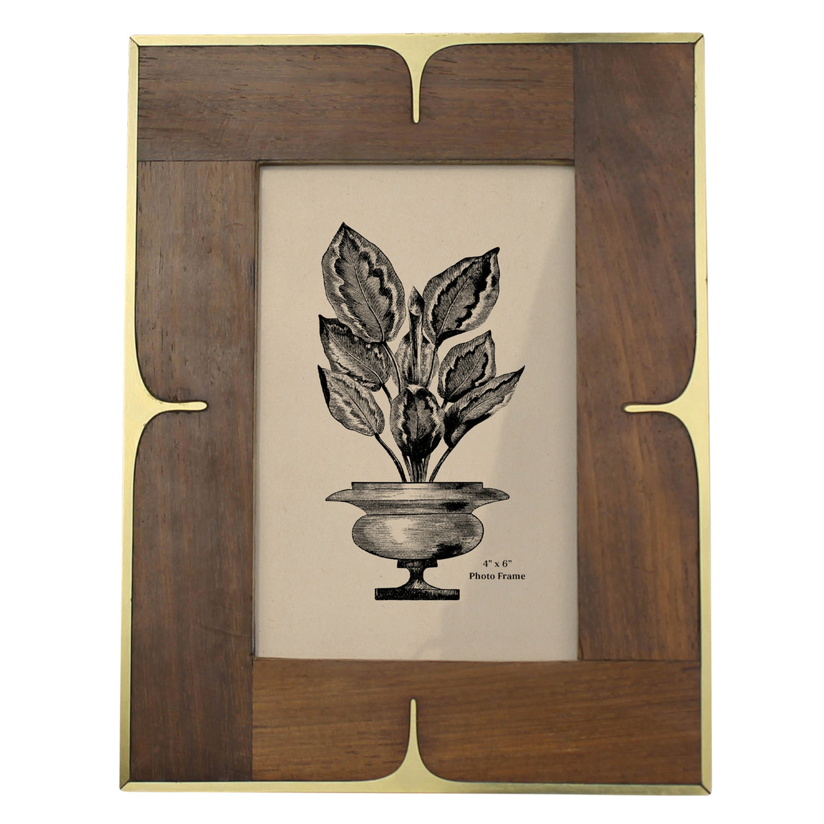 Mixed Materials Picture Frame