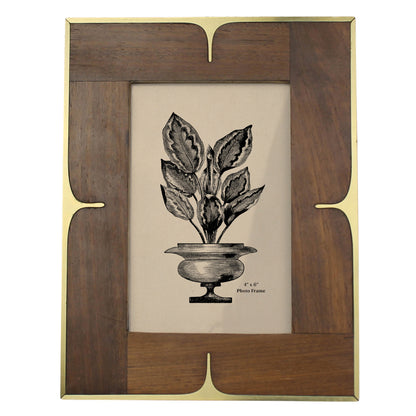 Mixed Materials Picture Frame