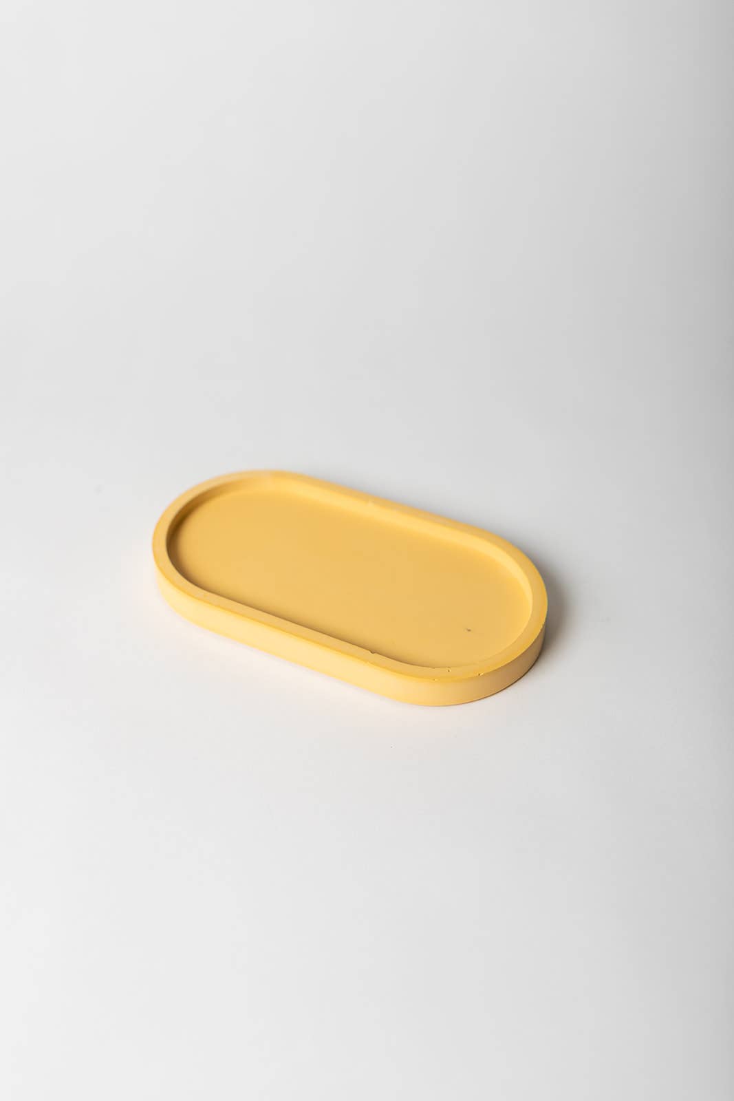 Concrete Candle Tray – Colored Base for Candle Display &amp; Styling: Navy