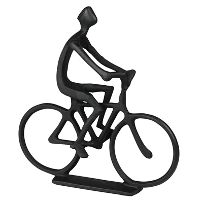 Man on Bicycle Statue