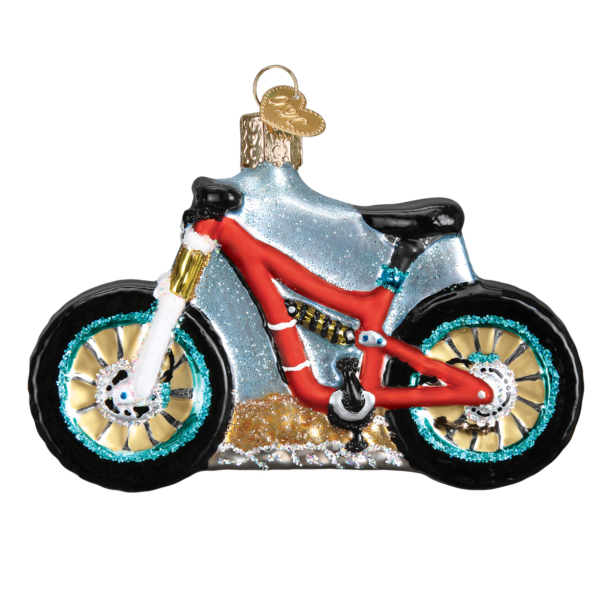 Mountain Bike Ornament: 46073 / 12_10_6_12.5_S / 2.75 X 4 X 1