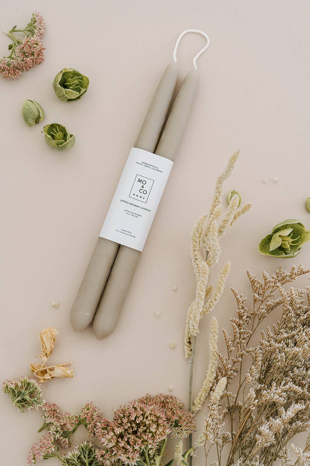 Clay Taper Candles - 14 inch