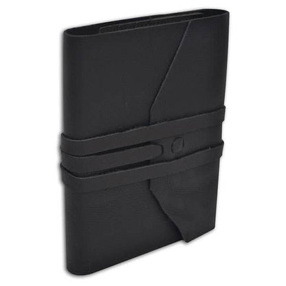 Leather Wrap Journal - Black