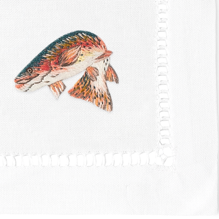 Fishing Cocktail Napkins | Mixed Set of 4