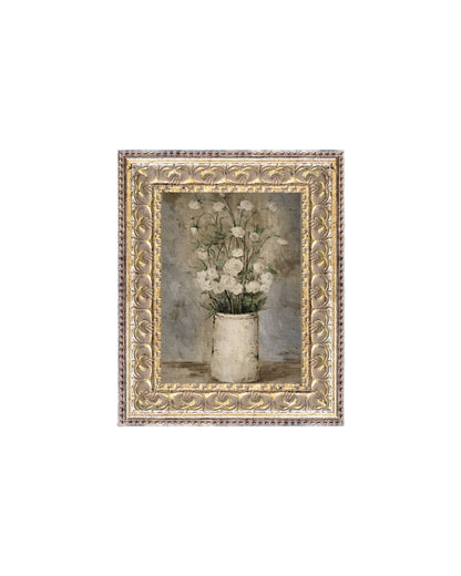 Long Stem Roses Framed Antique Art