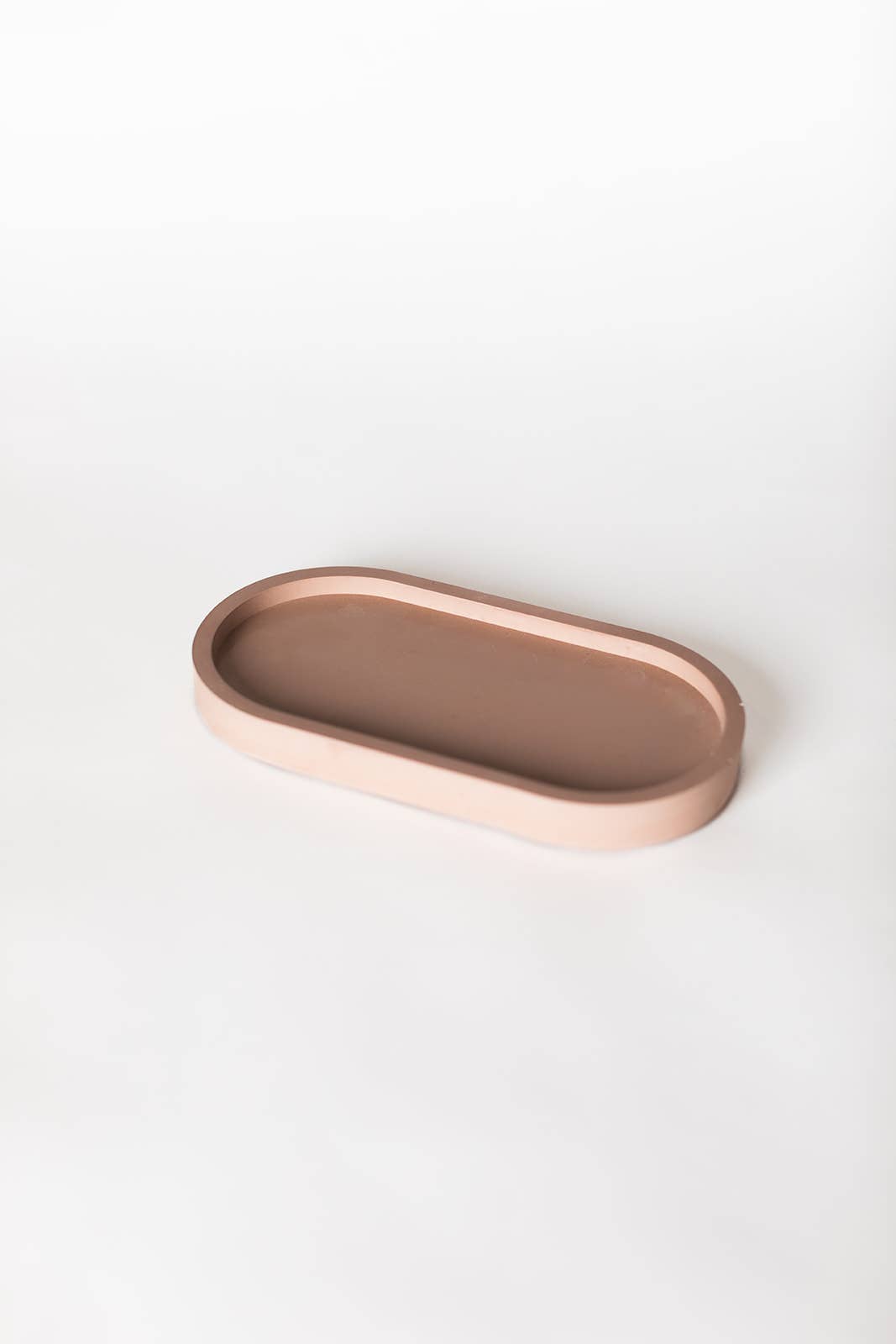 Concrete Candle Tray – Colored Base for Candle Display &amp; Styling: Navy