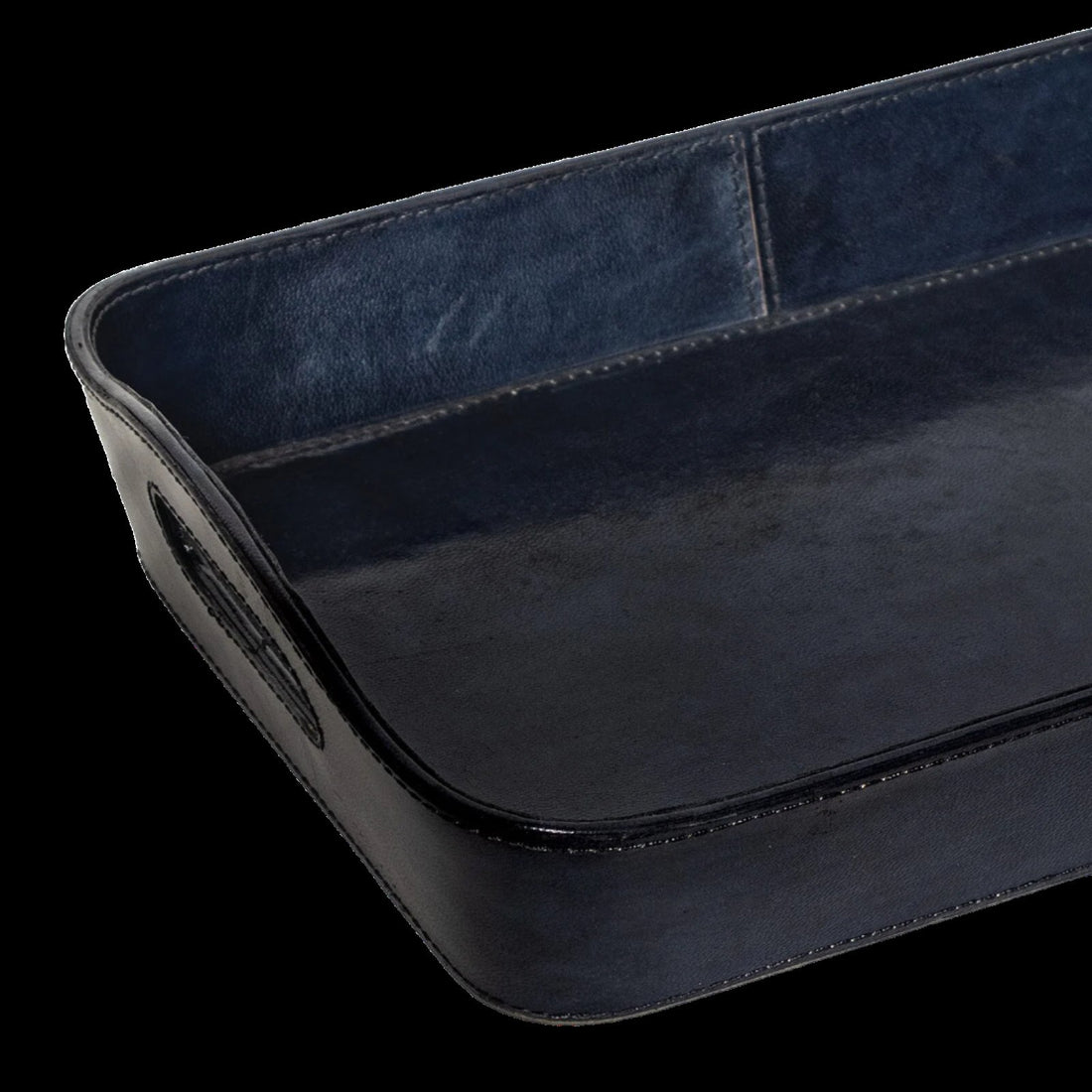 Derby Parlor Leather Tray