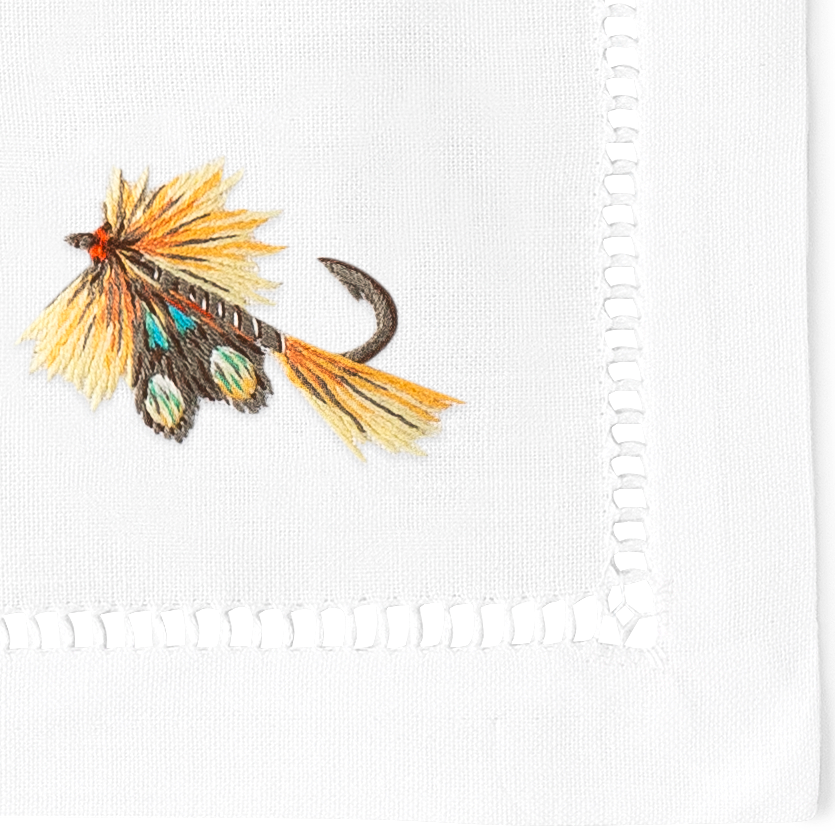 Fishing Cocktail Napkins | Mixed Set of 4