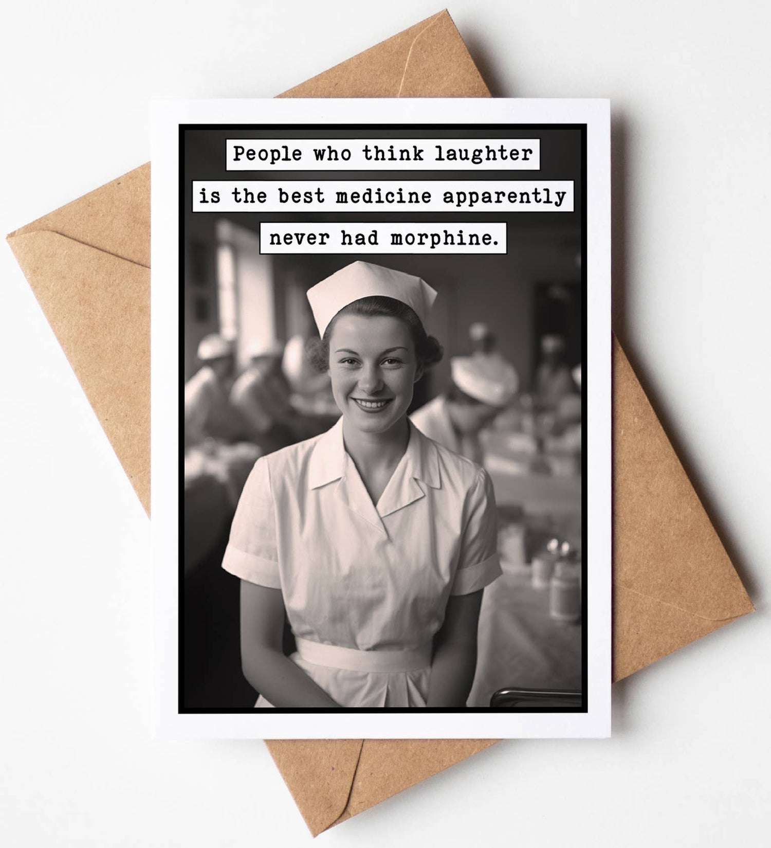 Greeting Card - Get Well Soon Funny