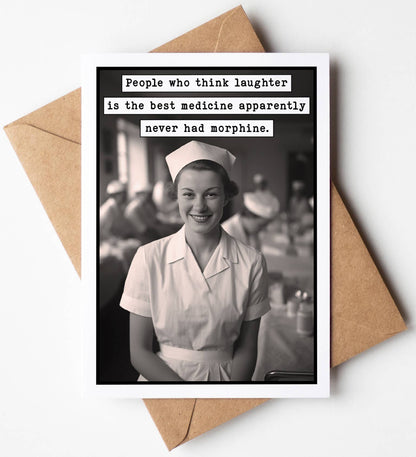 Greeting Card - Get Well Soon Funny