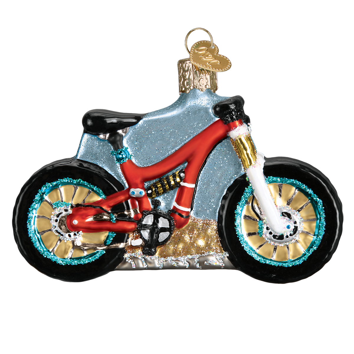 Mountain Bike Ornament: 46073 / 12_10_6_12.5_S / 2.75 X 4 X 1