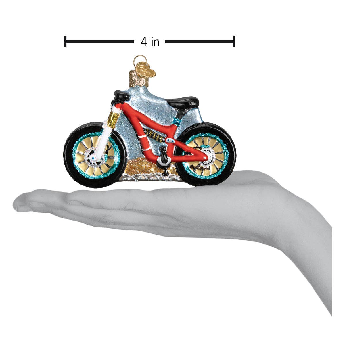 Mountain Bike Ornament: 46073 / 12_10_6_12.5_S / 2.75 X 4 X 1