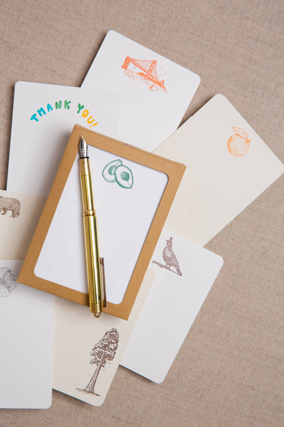 Bear Tails Boxed Notecards