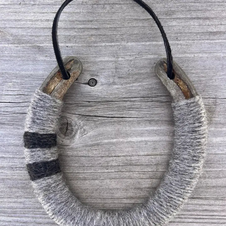 Upcycled Lucky Horseshoes  