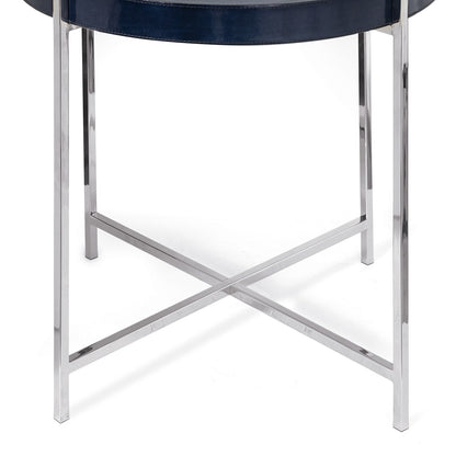 Derby Leather Tray Table