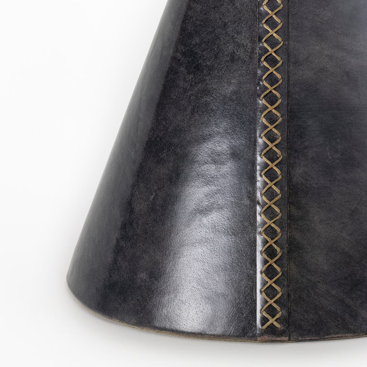 Gabe Leather Accent Table